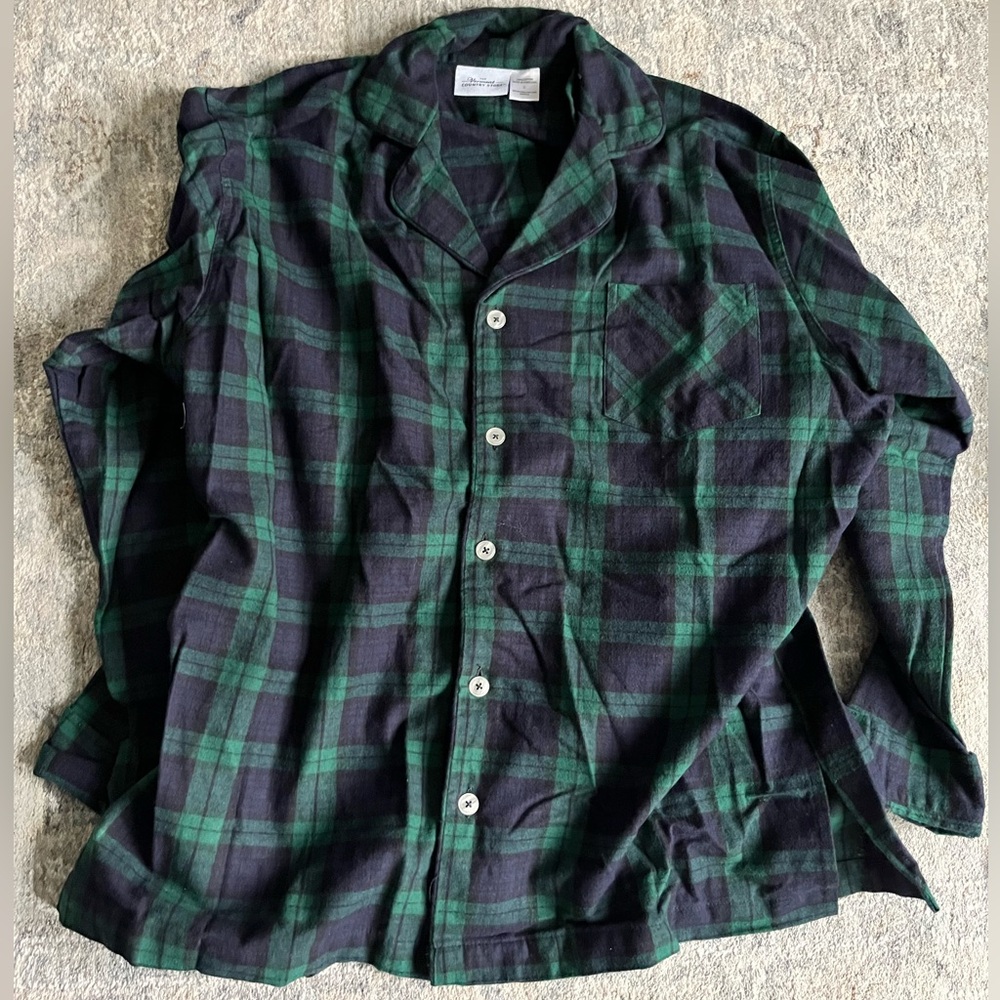 Vermont Country Store NWOT Men’s Flannel Pajama Set